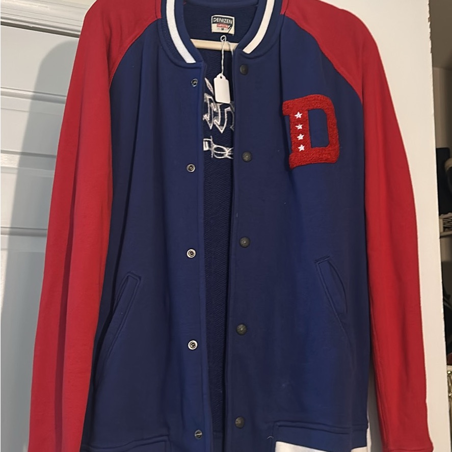 Red And Blue Varsity Jacket